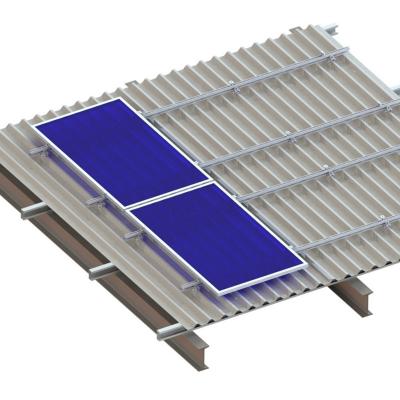 sistema universal de montagem de telhado de metal para  Trapozoid telhado