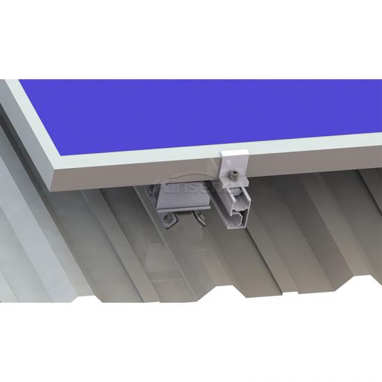 Sistema universal de montagem em telhado trapezoidal