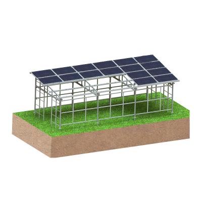 Sistema de Montagem Solar Agrícola de Estufa
