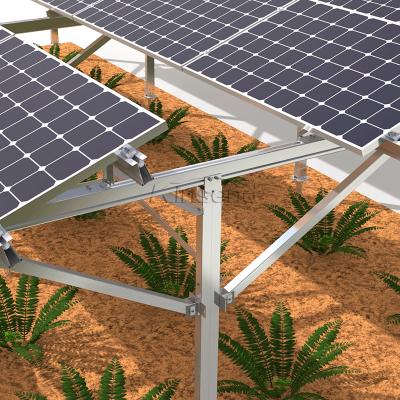 Sistema de montagem solar agrícola