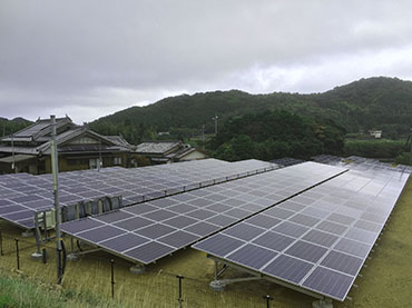 Projeto solar do solo 882KW , Japão