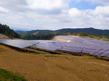 Projeto solar do solo 11mw , Japão