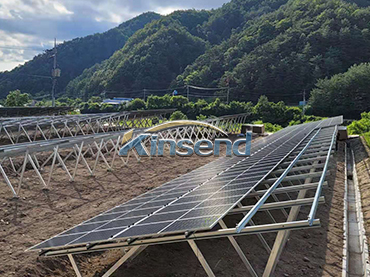Fundação de parafuso de aterramento para estrutura solar de aço ZAM