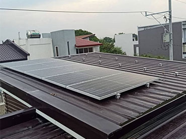 Sistema universal de montagem em telhado de metal trapezoidal, Filipinas