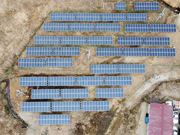 Sistema de montagem no solo 136kW