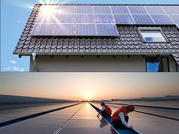 Qual tipo de telhado ao seu redor é adequado para instalação de sistemas fotovoltaicos?