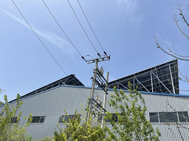 Sistema de montagem de telhado de metal 290KW, Coréia