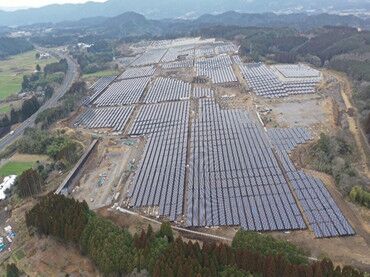Projeto solar do solo 43MW 宮崎 県, Japão