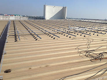 Projeto solar australiano no telhado.