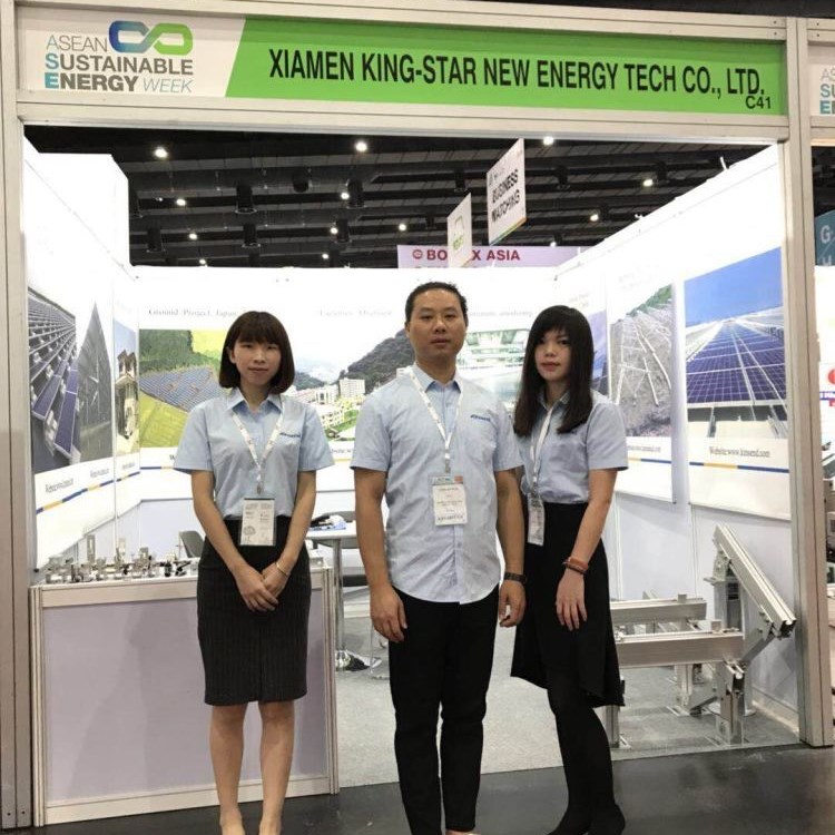  Kinsend exibida na asean Sustainable Energy Thailand 2018 