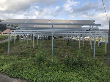 O sistema de montagem de fazenda solar Kinsend fornece uma casa confortável para sua agricultura verde