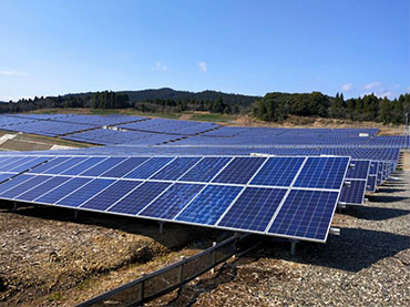 Projeto solar do solo 13MW , Japão