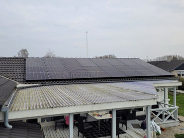 Como instalar o sistema de telhado solar inclinado?