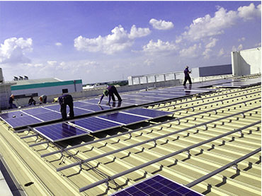 Projeto Solar Telhado 872KW , Vietnã